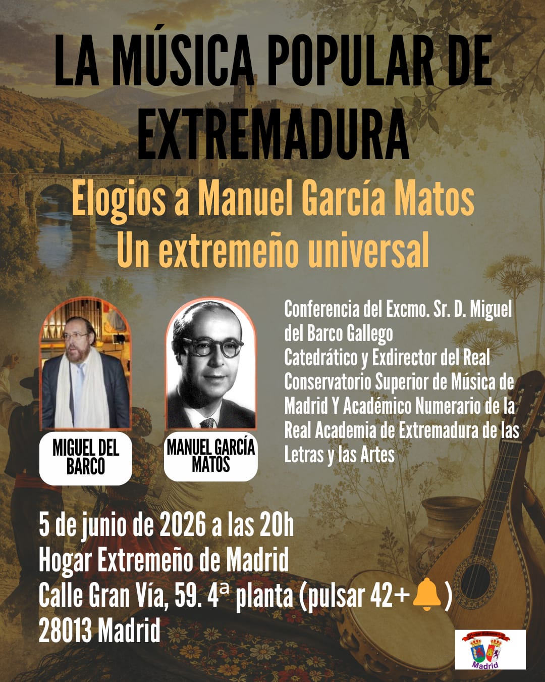 5 de junio, 20 h.