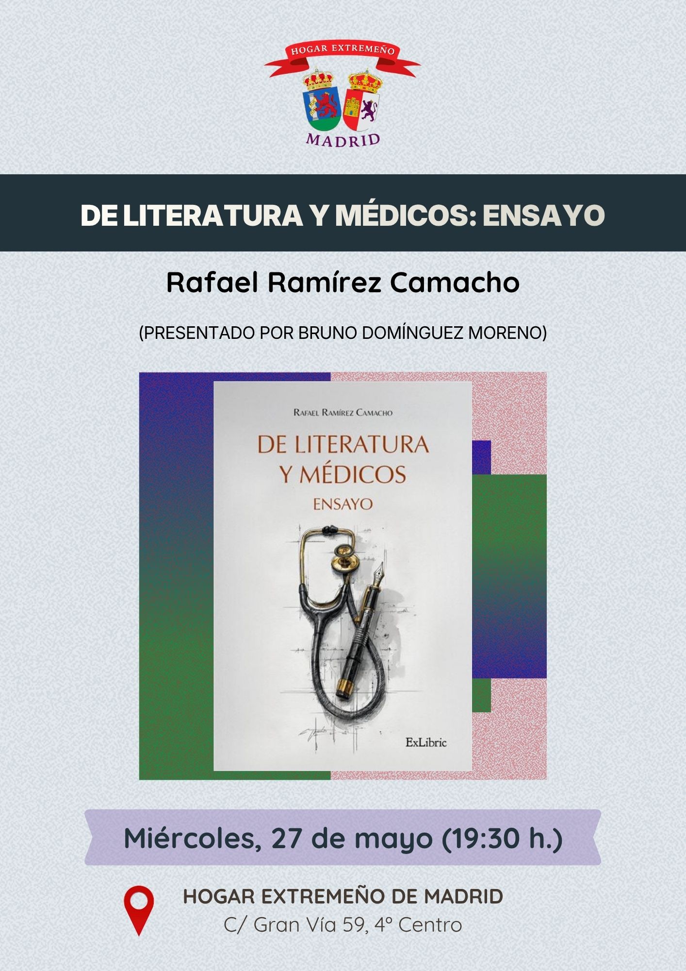 27 de mayo, 19:30 h.